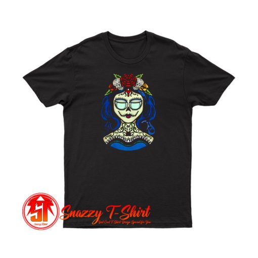 Sugar Skull Dia De Muertos T Shirt