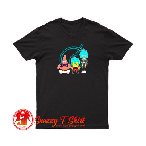 Super Saiyan SpongeBob Patrick Funny T Shirt