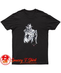 Supreme X Yohji Yamamoto Scribble Portrait T Shirt