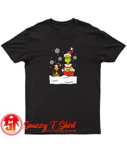 The Grinch And Dog Stole Christmas Funny T Shirt