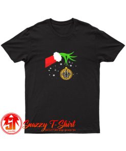 The Grinch Christmas Ornament New Orleans Saints T Shirt