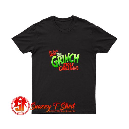 The Grinch Stole Christmas Single Stitch T Shirt