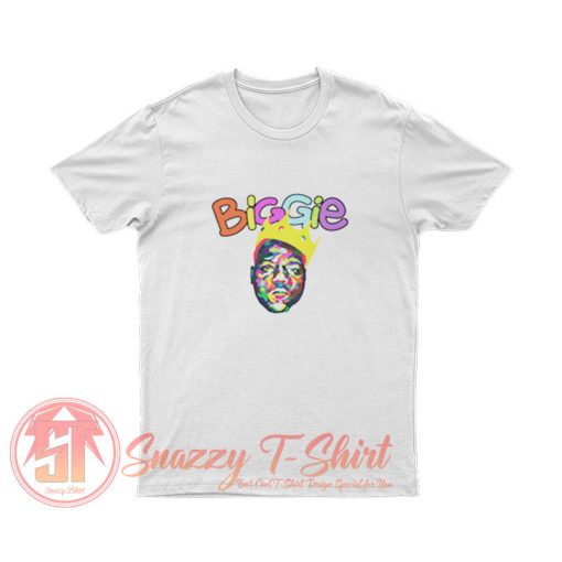 The Notorious Crowned Biggie Colorful T Shirt