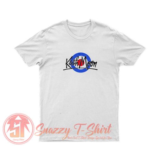 The Who Mod Logo Keith Moon T Shirt