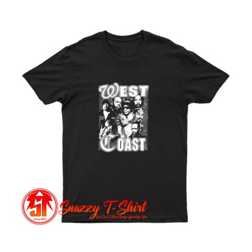 Tupac Dre Snoop West Coast T Shirt