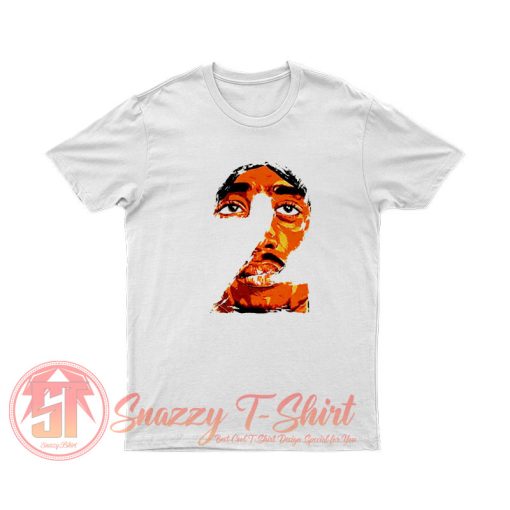 Tupac Shakur Sketch Aesthetic T Shirt