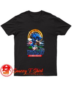 Ultra Sonic The Hedgehog Tennessee Titans T Shirt