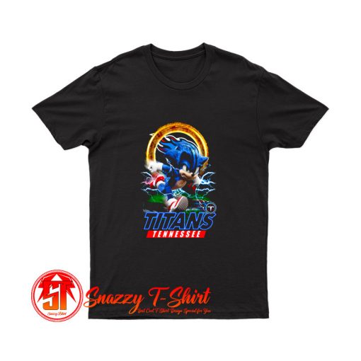 Ultra Sonic The Hedgehog Tennessee Titans T Shirt