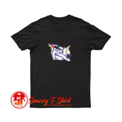 Unicorn balloon in the sky T Shirt