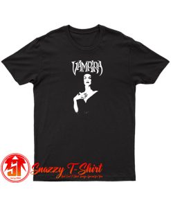 Vampira Horror Host Gothic T Shirt