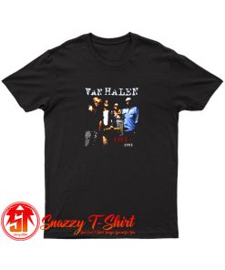 Van Hallen Live 1993 Wolrd Tour T Shirt