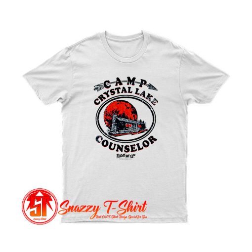 Vintage Camp Crystal Lake Counselor T Shirt