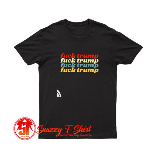 Vintage Fuck Trump T Shirt