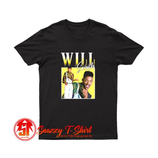 Will Smith Fresh Prince Vintage Retro T Shirt