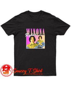 Winona Ryder Vintage Retro T Shirt