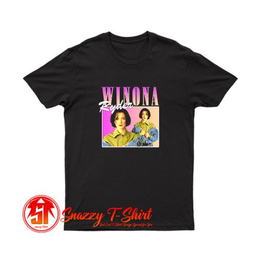 Winona Ryder Vintage Retro T Shirt