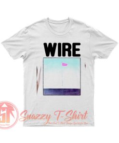 Wire Pink Flag Retro T Shirt