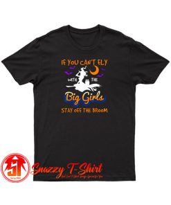 Witch Broomstick Halloween T Shirt