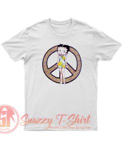 betty boop flowers T Shirt