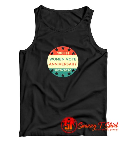 100th Women Vote Anniversary Tank Top