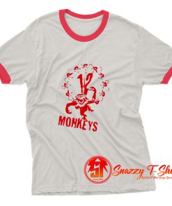 12 Monkeys Retro Vintage Ringer Tee