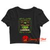 1950 Year Of The Legends Life Begins At 70 Crop Top Shirt