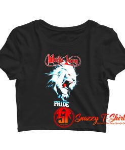 1988 White Lion Rock N Roar Tour Crop Top Shirt