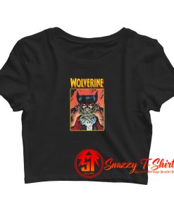 1989 Marvel Wolverine Funny Crop Top Shirt