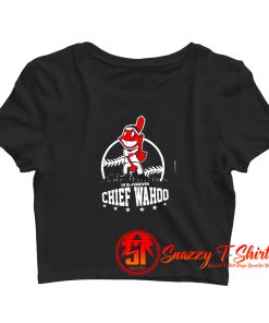 1995 Forever Chief Wahoo Crop Top Shirt