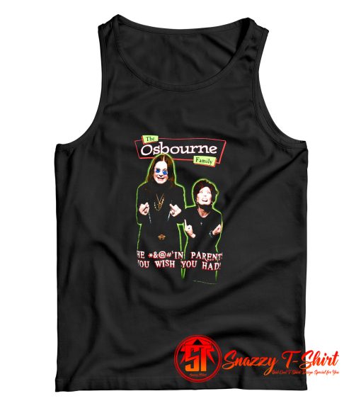 2000s Ozzy Osbourne Family Vintage Tank Top