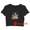 2000s Tupac 2Pac Weed Vintage Crop Top Shirt