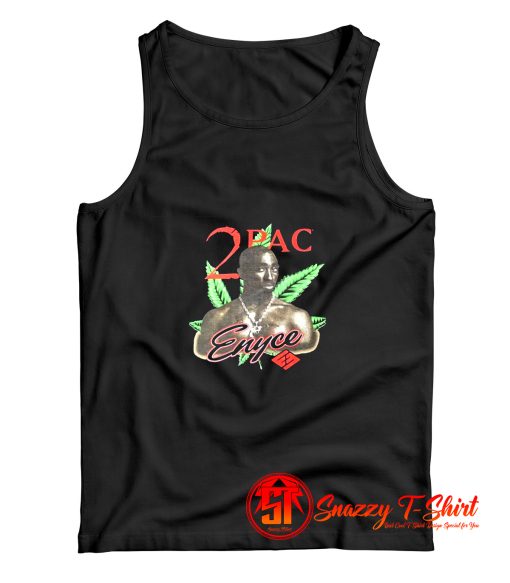 2000s Tupac 2Pac Weed Vintage Tank Top