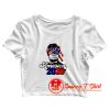 2020 America USA Abraham Lincoln w Mask Keep Distance Crop Top Shirt