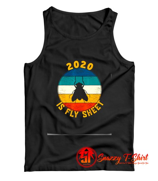 2020 Is Fly Sheet Vintage Election Vice Debate Tank Top