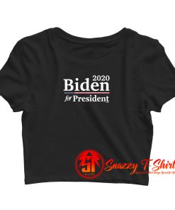 2020 Joe Biden For President Crop Top Shirt