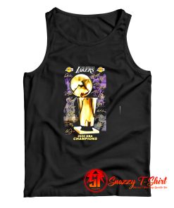 2020 Los Angeles Lakers Champions Signature Tank Top