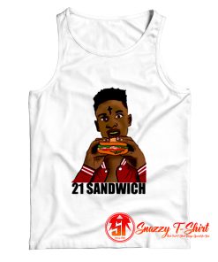 21 Savage Eating a Sandwich Tank Top