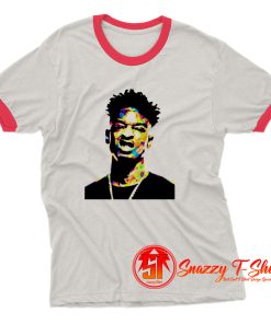 21 Savage Ringer Tee