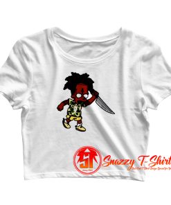 21 Savage Simpson Kill by Knife Crop Top Shirt