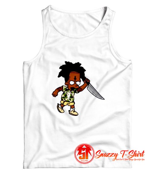 21 Savage Simpson Kill by Knife Tank Top