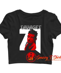 21 savage Retro Crop Top Shirt