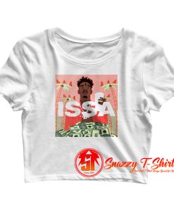 21 savage issa album 1 Essential Crop Top Shirt