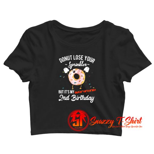 2nd Birthday Quarantine Crop Top Shirt