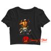 2pac Middle Fingers Rap Crop Top Shirt