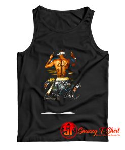 2pac Middle Fingers Rap Tank Top