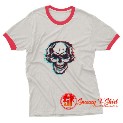 3D Skull Black Friday Cyber Monday 2020 Ringer Tee