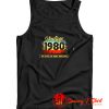 40th Birthday Vintage 1980 40 years Tank Top