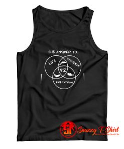 42 The Answer To Life Universe Everything Tank Top