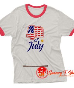 4Th Of July Ringer Tee