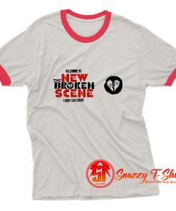 5 Second of Summer Broken Scene Ringer Tee